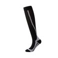 thumbnail image 1 of Bas de Compression de Course Hommes Femmes Chaussettes de Sport Marathon Chaussettes de Randonnée 20-30 mmHg Ajustement Vol Grossesse Enflure Varices 206-BlackGray L-TG, 1 of 6