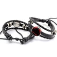 thumbnail image 5 of Pulsera de Metal de NARUTO para niños, accesorio de Cosplay de Sharingan, figura de Anime, Uzumaki, Kakashi, Nube Roja, juguete genial, regalo Kawaii, 5 of 5