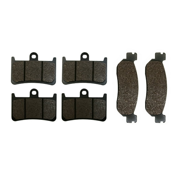 Front & Rear Brake Pads for Yamaha 1999-2002 YZF R6 & 2002-2003 YZF R1