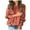 Crewneck# Red, variant on Oksale Plus Size Sweaters for Women Casual Round Neck Sweater with Button Dector Comfortable Long Sleeve Pullover Warm Winter Fall Tops