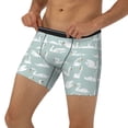 thumbnail image 2 of Rocae White Swan for Stretch Moisture-Wicking Underwear,Men's Underwear Boxer Briefs Medium, 2 of 9