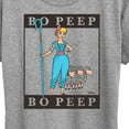 thumbnail image 3 of Toy Story 4 - Type Block Bo Peep - Women's Short Sleeve Graphic T-Shirt, 3 of 5