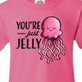 thumbnail image 4 of Inktastic You're Just Jelly with Pink Jellyfish Youth T-Shirt, 4 of 5
