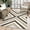 Brown, variant on Area Rug 9x12 Modern Rugs for Living Room Non Slip Large Rugs for Bedroom Machine Washable Geometric Area Rug Vintage Carpet for Office, Dining Room, Indoor,Pink