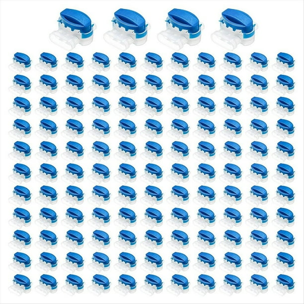 Conectores de Cable de 3 Vías, Conectores de Cable, Conectores de Cable Eléctricos, Conectores de Cable de Caja 314, Conectores de Coleta Autopelables, 120 Piezas