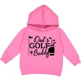 thumbnail image 2 of Inktastic Dad's Golf Buddy Toddler Hoodie, 2 of 4