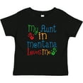 thumbnail image 3 of Inktastic My Aunt in Montana Loves Me Boys or Girls Baby T-Shirt, 3 of 5