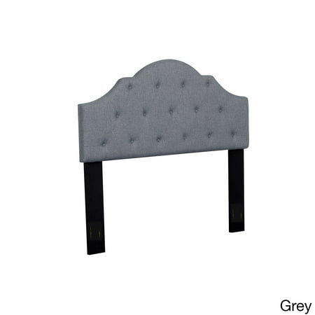US Pride Furniture Button Trim Full/Queen Nailhead Upholstered Fabric Headboard - Walmart.com