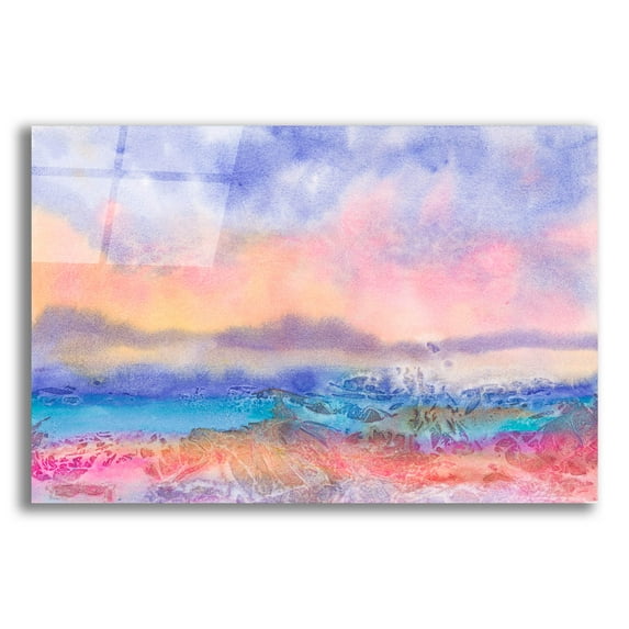 Epic Art 'Island Mystique' by Carissa Luminess, Acrylic Glass Wall Art, 16"x12"