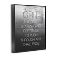 thumbnail image 3 of Stupell Industries Industrial Grit Motivational Definition Black Framed Giclee Art, 11 x 14, by Lil' Rue, 3 of 8