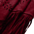 thumbnail image 4 of Cavosen Shawl Wrap Tassel Fleece Elegant Wraps Solid Soft Scarves Versatile Evening Dresses Winter Everyday Wear, 4 of 6