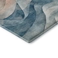 thumbnail image 3 of Addison Rugs Mayfield Premium Machine Washable Transitional Waves Teal Rectangle Rug, 10' x 14', 3 of 6