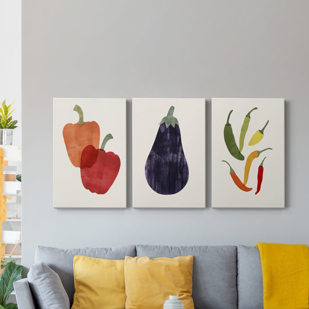 Organic Veg VII Premium Gallery Wrapped Canvas - Ready to Hang - 24 x 36 Each