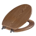 thumbnail image 1 of Asiento de inodoro OakBrook Collection Sheridan de madera de roble alargada, 1 of 1