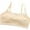 Beige, variant on Gelikeya Girls Sports Bras Size 14-16 with Padding Spaghetti Straps Training Bra Soft Breathable Padded Bralette Adjustable Shoulder Undies(Tweens, Light Gray, 9-13 Years)