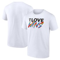 Men's White Texas Rangers Love Wins T-Shirt