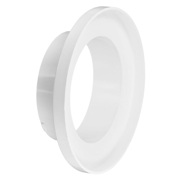 Uxcell 6 to 4 Inch Duct Reducer, 1Pcs ABS Air Duct Adapter HAVC Pipe Connector Dryer Vent Adapter Increaser Reducer for Inline Ventilation System, White (150mm to 100mm)