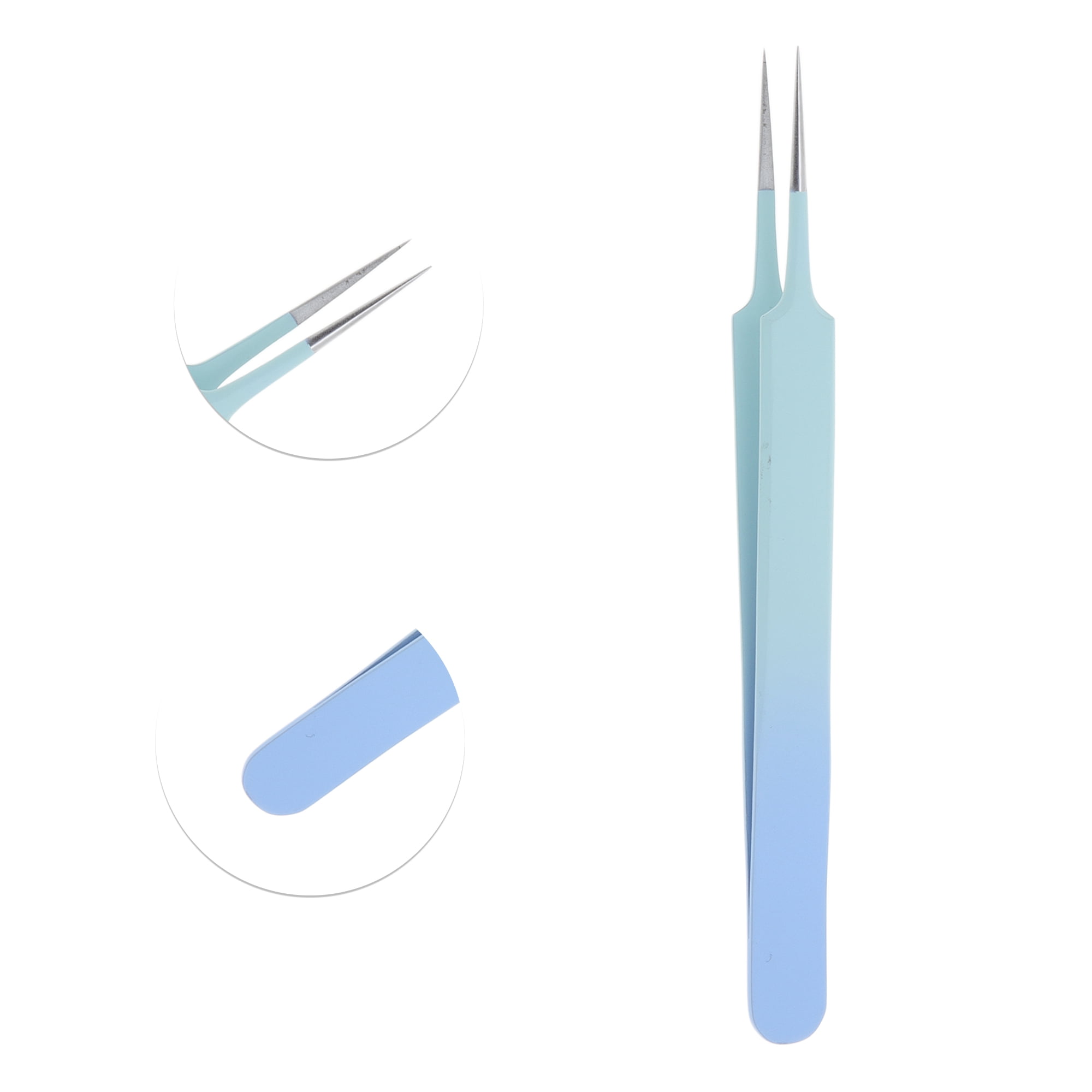 Unique Bargains 1pc Durable Squeeze Pimple Extractor Tool for Clear Skin Blue Green