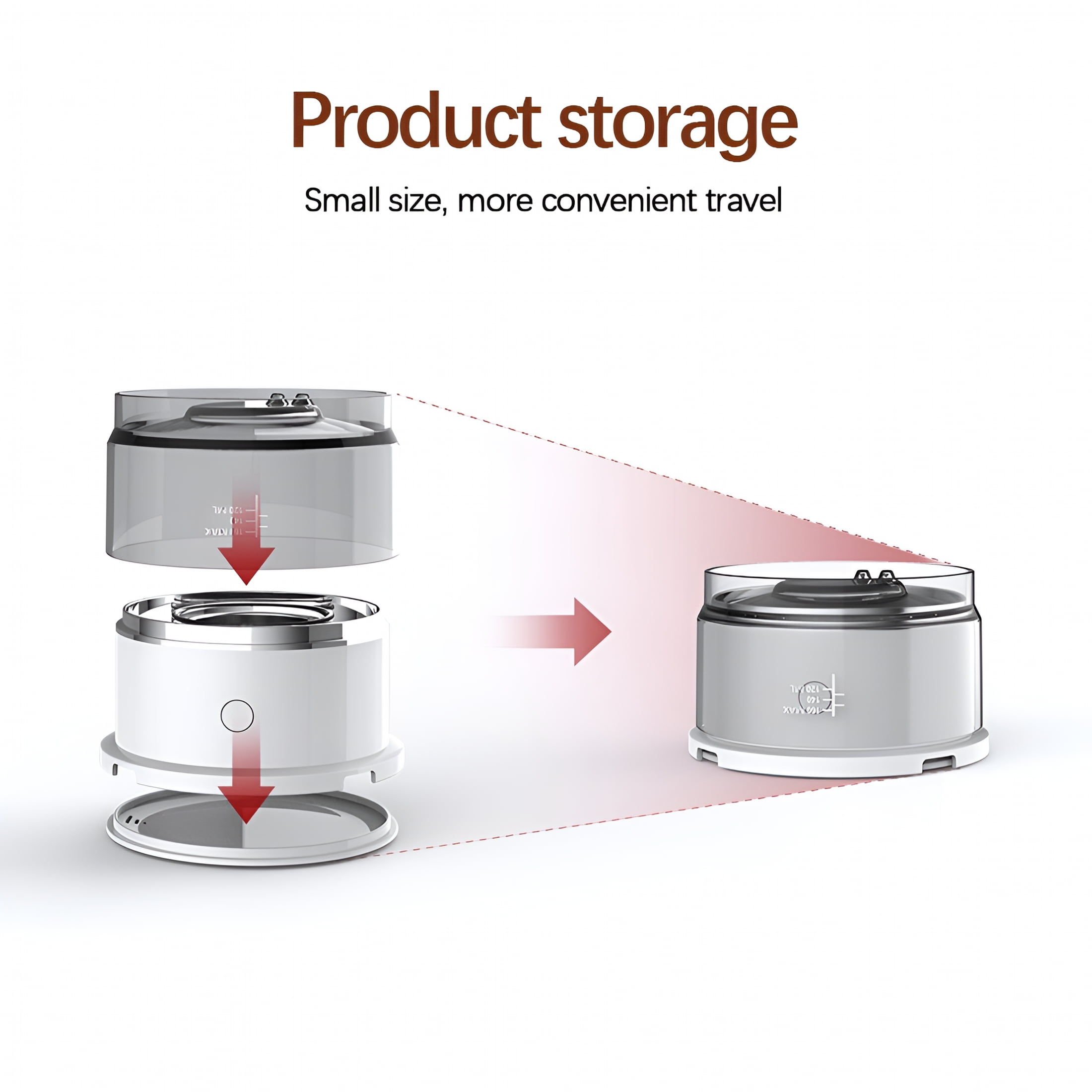 HIBIBUD Drip Type Coffee Machine Coffee Maker Battery Powered Coffee Brewer for Office Kitchen Camping