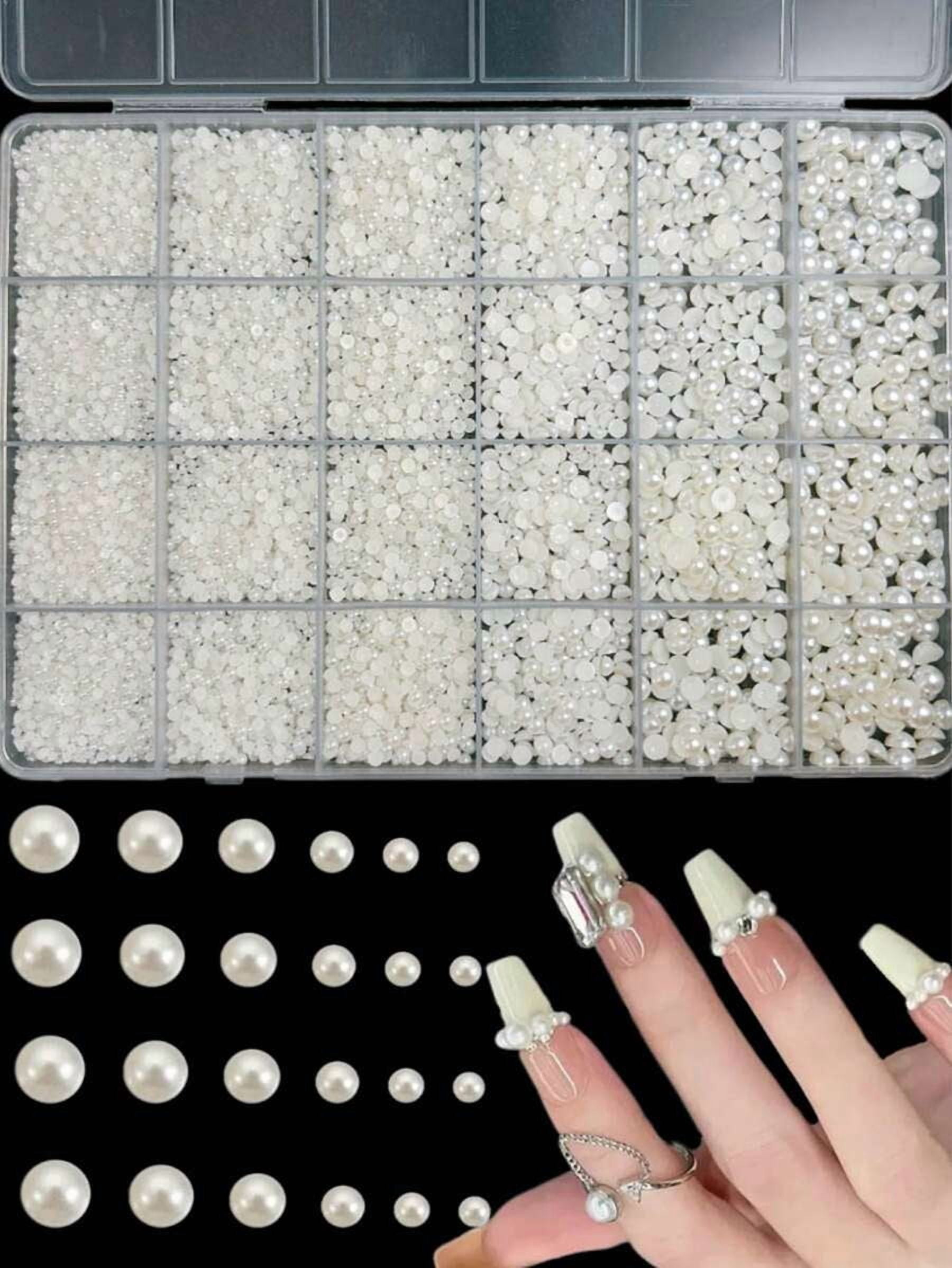 1 Box Assorted Color ABS Rhinestones, Resin Flat Diamonds, Shiny Nail Art Decorations For DIY Crafts And Manicure Accessories Nails Nail Supplies Nail Gems