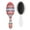 White-242, variant on Exotic Palm Tree Hair Brush, Tropical Sunset Detangler Paddle Brush with Hawaiian Island Classic Design, Soft Bristle Hairbrush for Wet & Dry Hair, Gift Idea