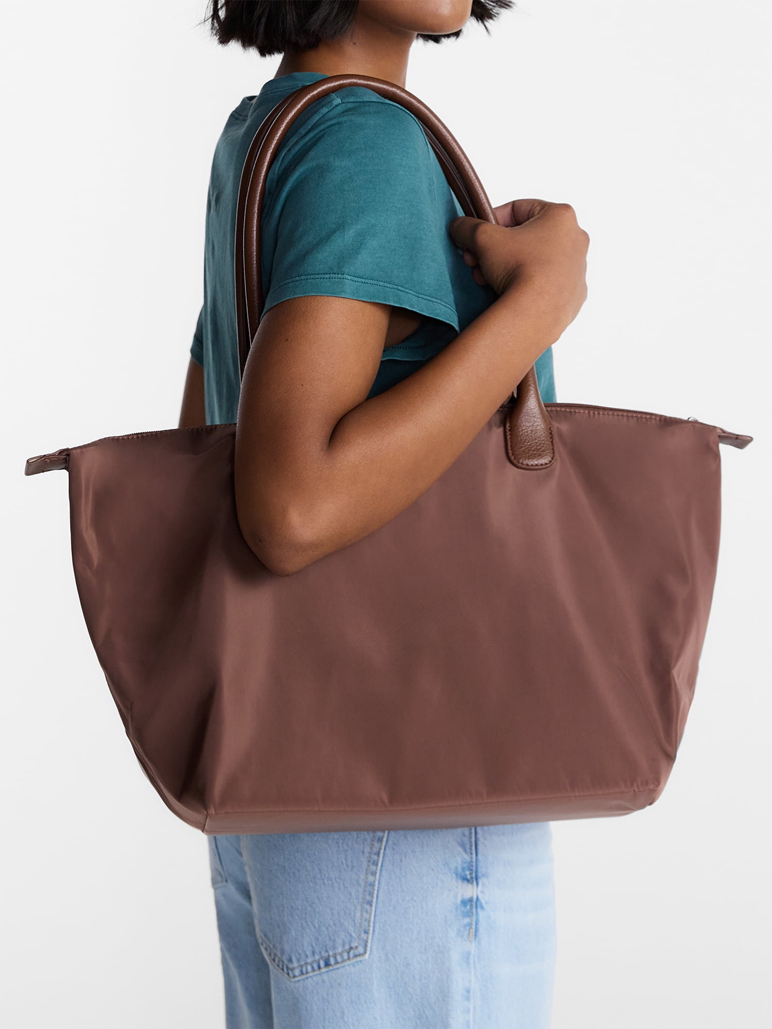 No Boundaries Women's Tote Bag, Chocolate
