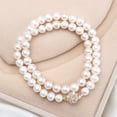 thumbnail image 3 of Qarigey Collar de perlas, colgante para mujer, adorno de vestir, hermosos collares elegantes para mujer, accesorio de moda, regalo de Festival Ropa, zapatos y accesorios Miscelánea Blanco tipo 3 Qarigey AP015431-03, 3 of 6