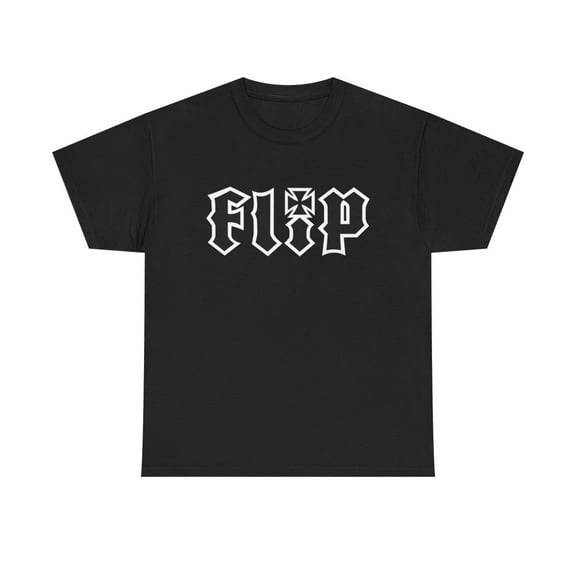 Flip Skateboards Skate Classic 90s Print Design T Shirt Colors Appleyard Black - Black / L