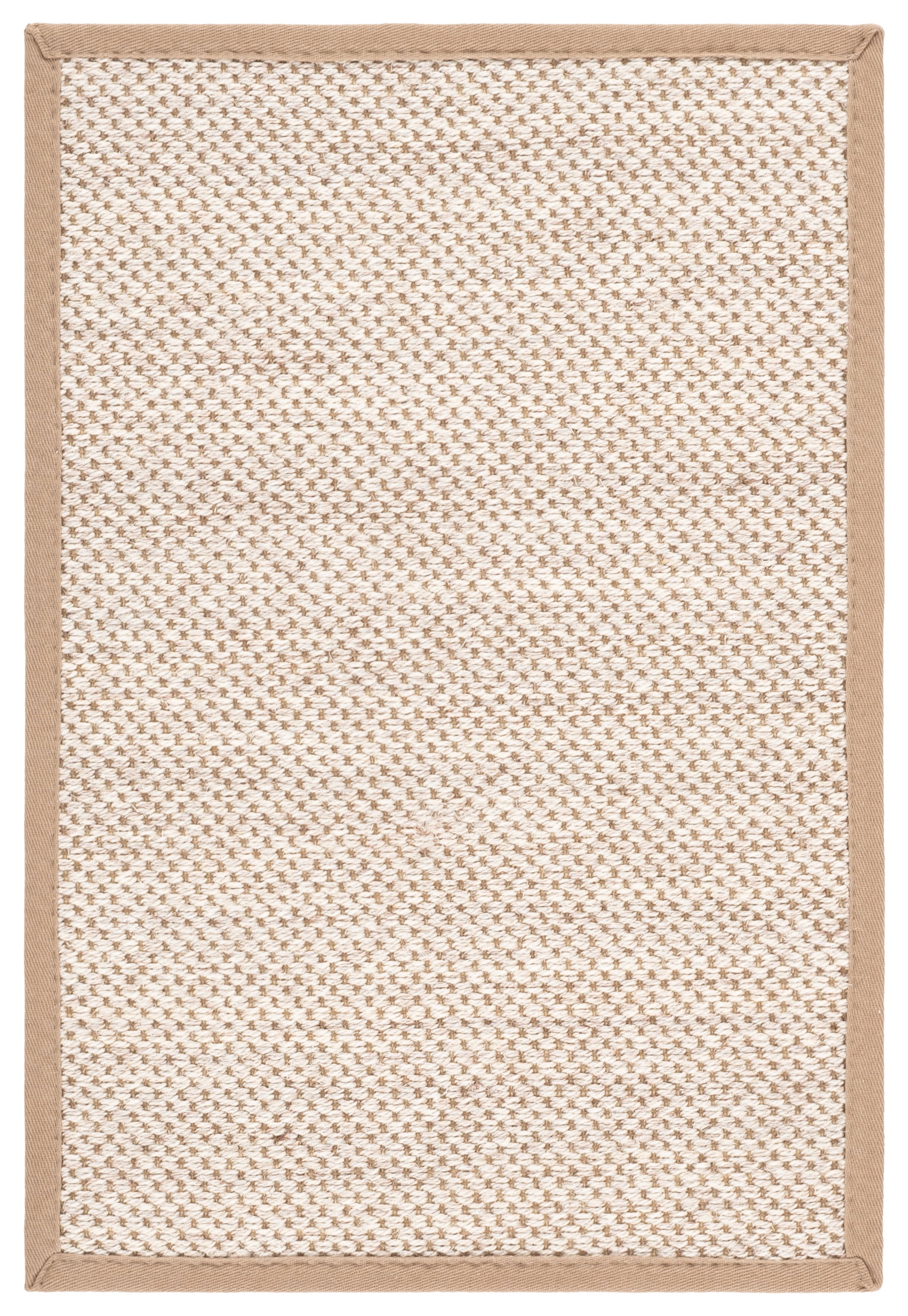 Safavieh Natural Fiber Kentigern Solid Area Rug, Marble/Linen, 2' x 4'