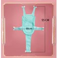 thumbnail image 3 of Red de baño azul para bebé, bañeras con inserción, asiento de ducha para recién nacido, malla ajustable, cómodos accesorios para niños pequeños, bandeja de bolsillo antideslizante V, 3 of 5