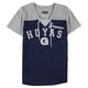 thumbnail image 1 of Camiseta gráfica con cordones de malla G-III Sports Hoyas para mujer azul mediana, 1 of 2