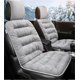 thumbnail image 1 of Cojín de asiento de coche Fundas de asiento de felpa de lujo para asiento delantero de coche inferior+respaldo, protector de cojín de asiento universal cálido en invierno funciona con sedán SUV Pickup, 1 of 3