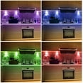 thumbnail image 5 of 6 Pack LED Puck Lights with Remote Control, Wireless Under Cabinet & Closet Lighting, 13 Color Changing Stick-On Tap Lights with 10 Brightness Levels & Timer for Kitchen, Closet, Shelves, 5 of 7