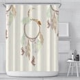 thumbnail image 1 of PANDACO Rideau de Douche en Tissu Dream (72 Pouces x 72 Pouces), 1 of 4