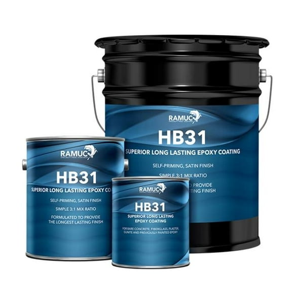 Kop-Coat 913231601 1 gal HB31 Epoxy Kit, Glacier Blue