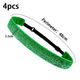 thumbnail image 2 of Diadema ancha ajustable antideslizante con purpurina brillante para mujeres, niñas y adolescentes, 2 of 5