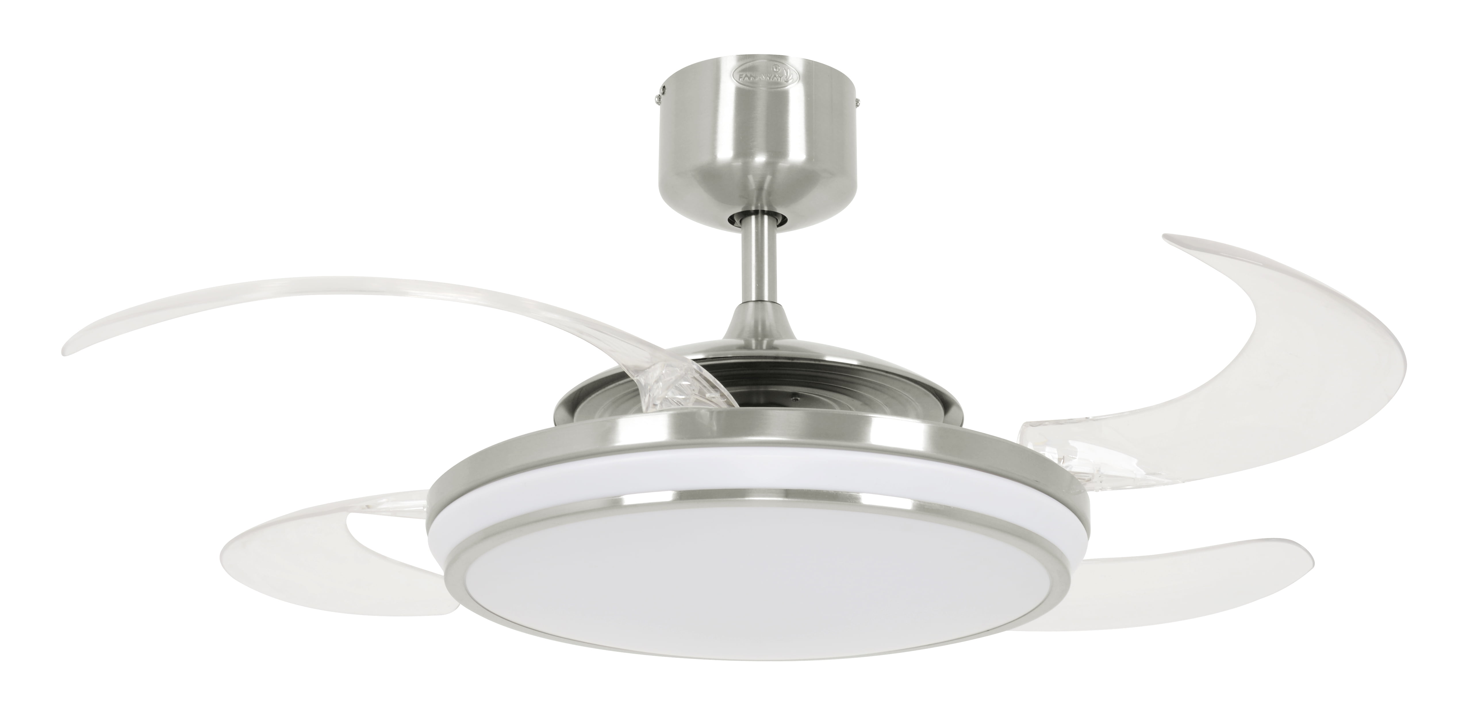 Fanaway Evo1 Retractable 4blade LED Lighting with Remote Ceiling Fan