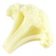 thumbnail image 1 of PVC Light Yellow Artificial Broccoli Slice for Decor Use Realistic Display Prop 2.5 Inches, 1 of 4
