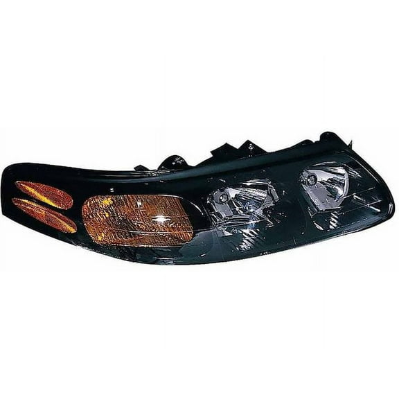 Right Headlight Assembly - Compatible with 2000 - 2004 Pontiac Bonneville 2001 2002 2003