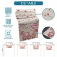 thumbnail image 6 of Galentine's Day Table Runner 70 Inches, Farmhouse Gnomes Love Balloon Tree Bed Runner Dresser Scarves Tabletop for Indoor Outdoor Parties/Ceremony/Banquet, 13" x 70", 6 of 9