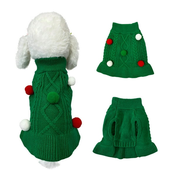 SIfdSeng Dog Clothes Boy Xs Christmas Dog Sweater 2025 New Popular Medium Sized Dog Clothing Casual Warm Knitted Clothes Pet Clothes for Medium Dogs Winter Pet Clothes for Small Dogs Winter