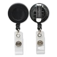 thumbnail image 1 of ID Card Reel with Belt Clip, 30" Extension, Black | Bundle of 5 Each, 1 of 5