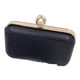 thumbnail image 2 of Bolso de noche para mujer Fernando rectangular elegante con marco de metal, 2 of 8