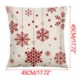 thumbnail image 3 of Christmas Decoration Pillow Cover Cushion Cover Christmas Decorative Cushion Cover Bedside Pillowcase Living Room Decorative Linen Fringe Throw Pillow Covers, 3 of 5