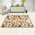 thumbnail image 2 of SKYSONIC 72x48in Halloween Candies Area Rug, Colorful Sweet Non-Slip Floor Carpet for Indoor Living Dining Room and Bedroom Area, 2 of 7