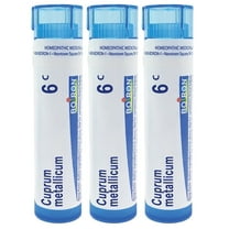 Boiron Cuprum Metallicum 6C, Homeopathic Medicine for Sudden Muscle Cramps, 3 Count (3 x 80 Pelles)