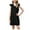 Black, variant on Girls Clothes Trendy Romper Jumpsuits Cool And Breathable Summer Outfit Lace Sleeveless Dress8-9 Years