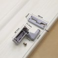 thumbnail image 4 of Luces de armario inteligentes bisagra interior LED Sensor lámpara batería alimentada armario armario luz 10 Uds Sweethay ZHF0338, 4 of 7