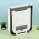 thumbnail image 5 of Bearachild Hanging Garbage Bins Solution Garbage Storage Bending Folding To Say Bending Bin For Disposal Garbage Storage Folding Organizadores de utensilios de cocina caqui Grande 26 * 23 * 6 cm, 5 of 6