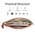 thumbnail image 3 of Women's Wristlet Clutch Slim Leather Wallet RFID Blocking Handbag, 3 of 7